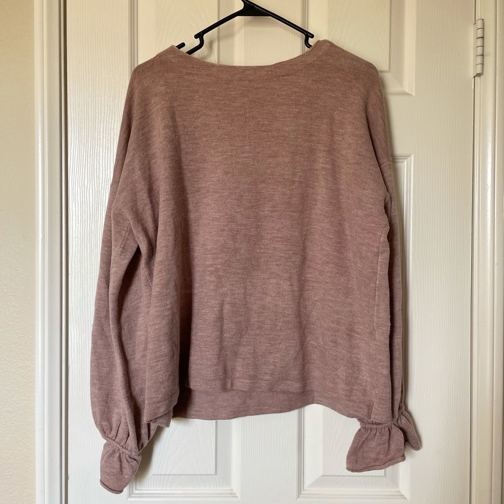 Pink sweater